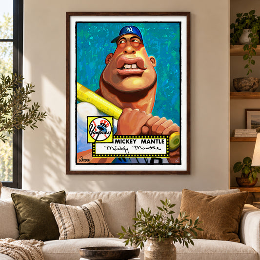 Mantle 1952 - Limited Print