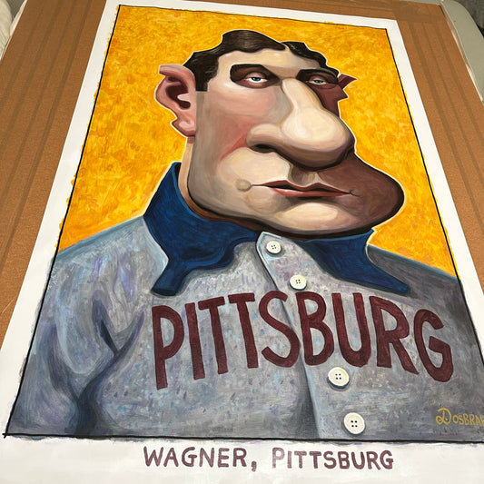 Wagner T206 • 48x32in • Original Painting