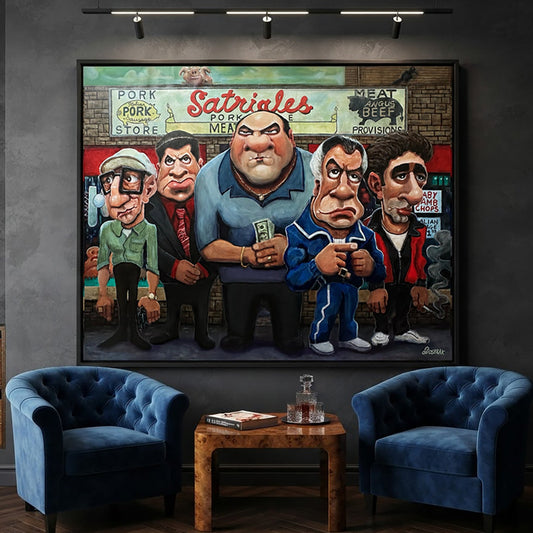 Satriales • 60x48in • Original Painting