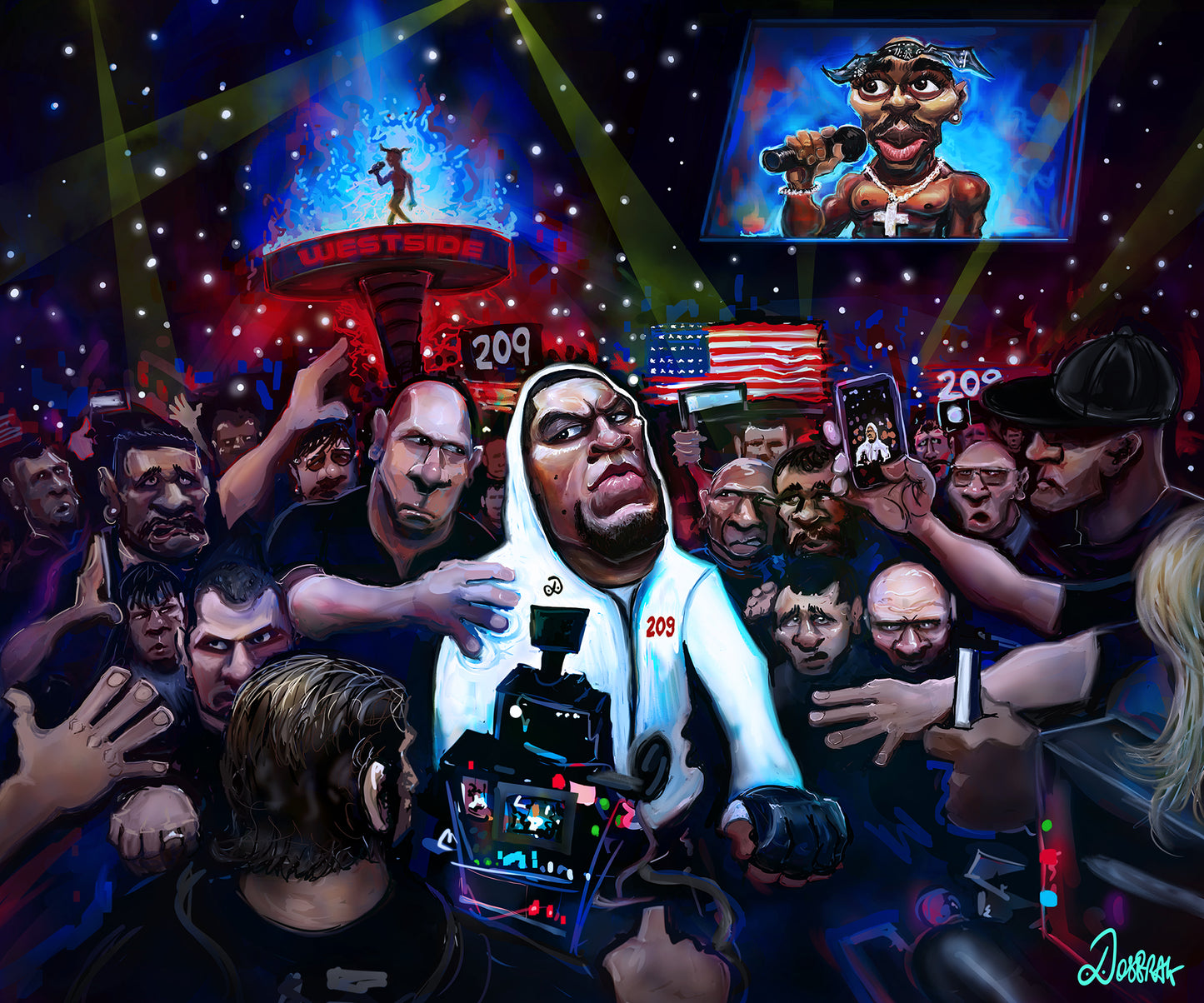 'Westside' Nate Diaz Tupac UFC Walk - Limited