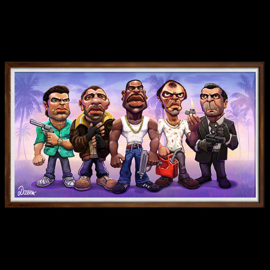 Grand Theft Artwork - Limited