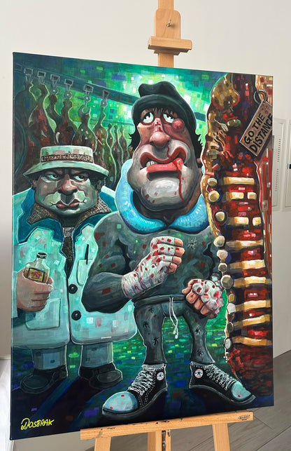 Meathouse Rocky - Original Painting