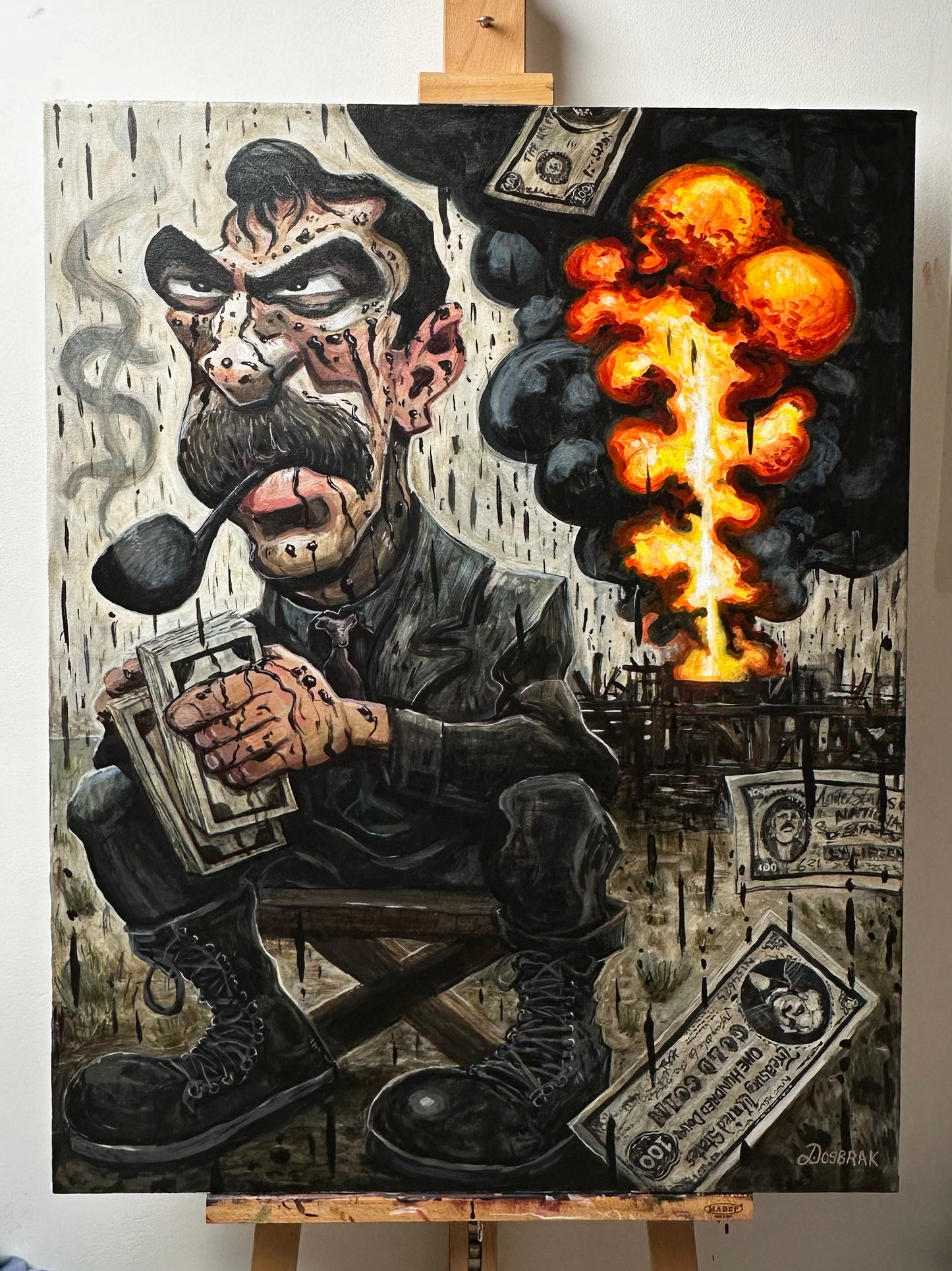 Daniel Plainview - Original Painting