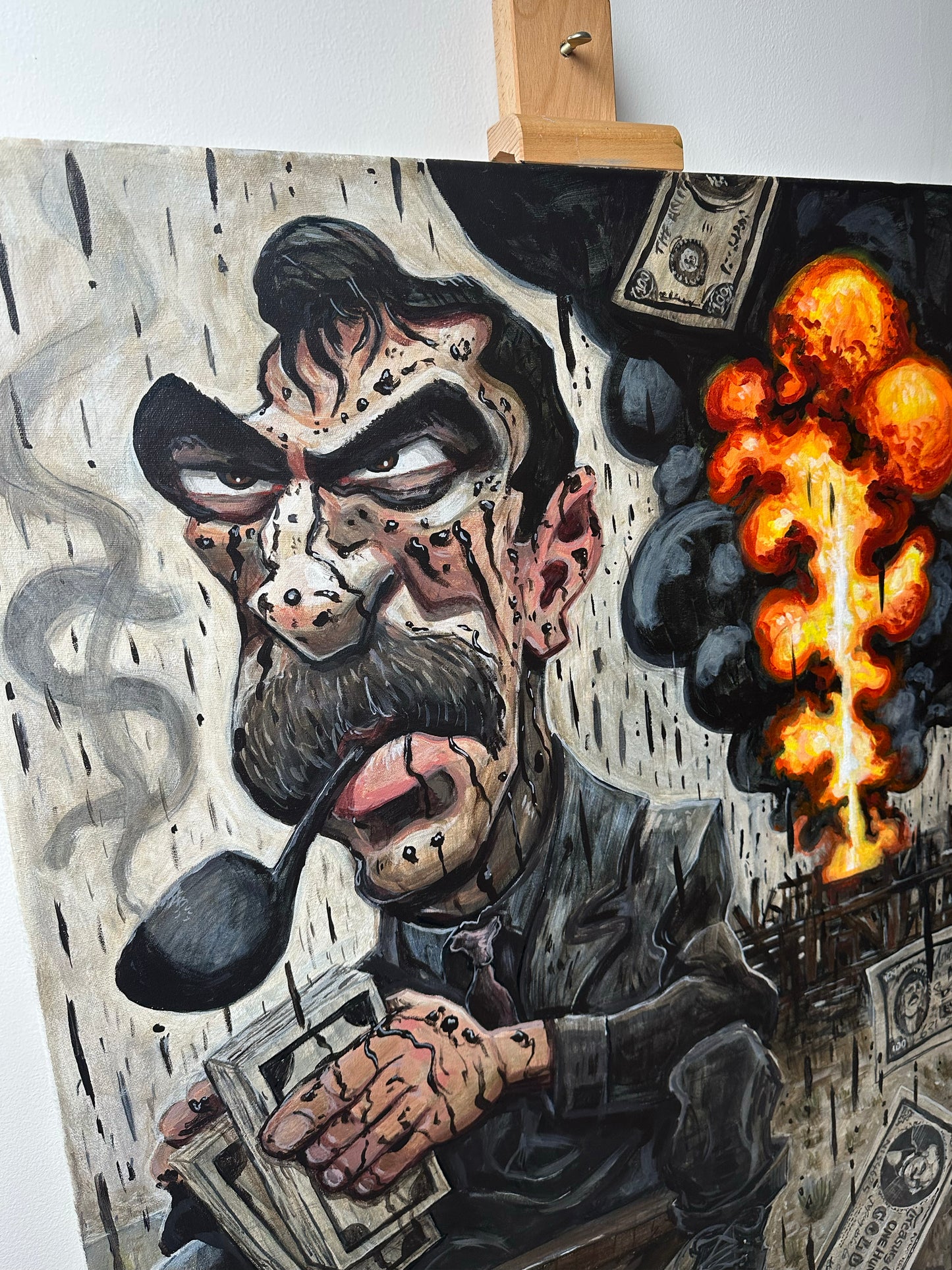 Daniel Plainview - Original Painting