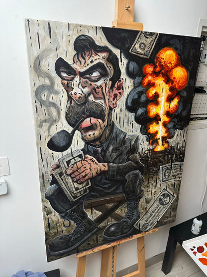 Daniel Plainview - Original Painting