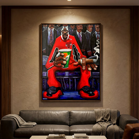 Flu Game - Original Painting