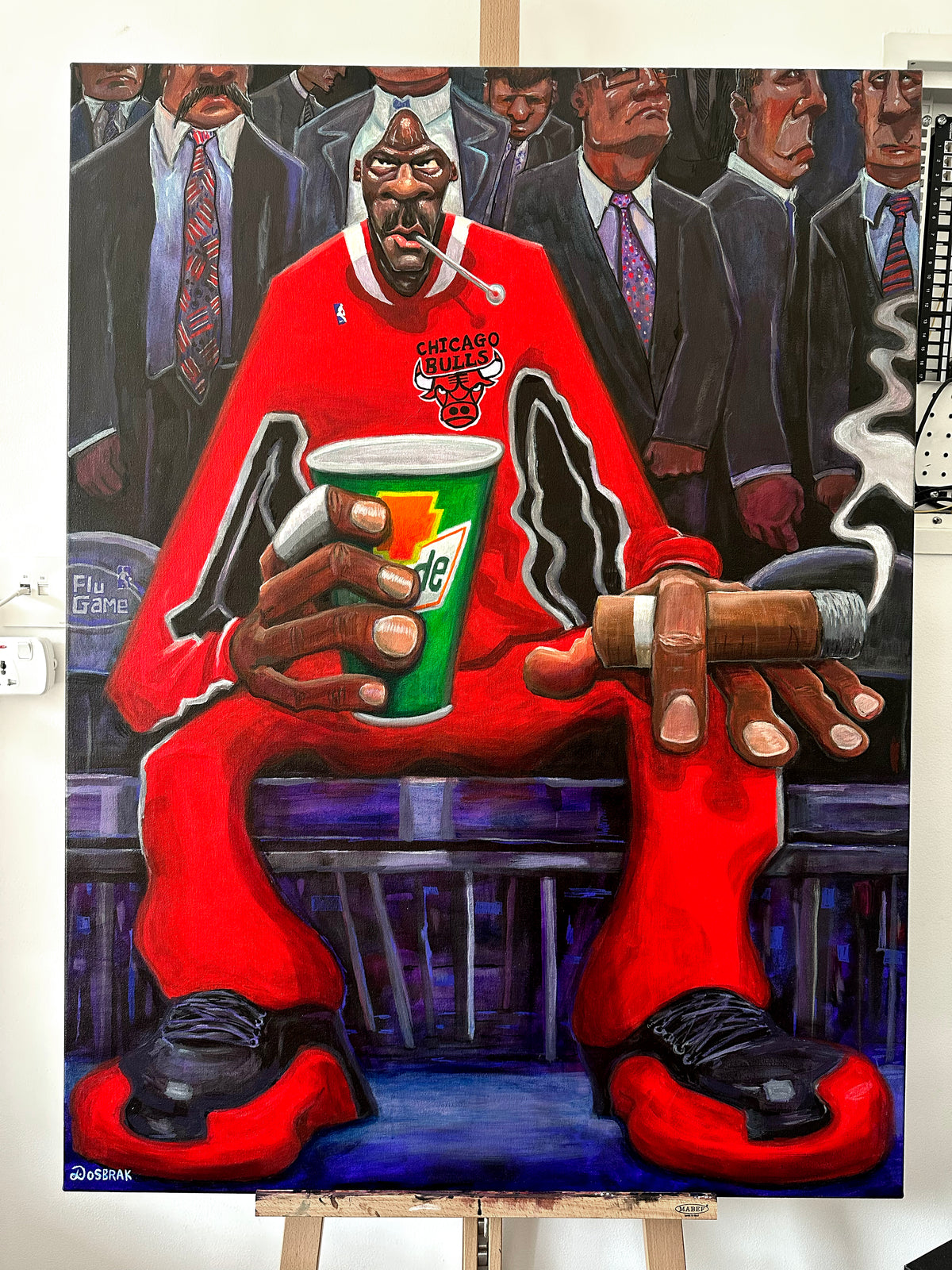 Flu Game • 48x36in • Original Painting