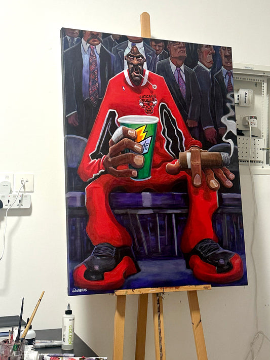Flu Game - Original Painting