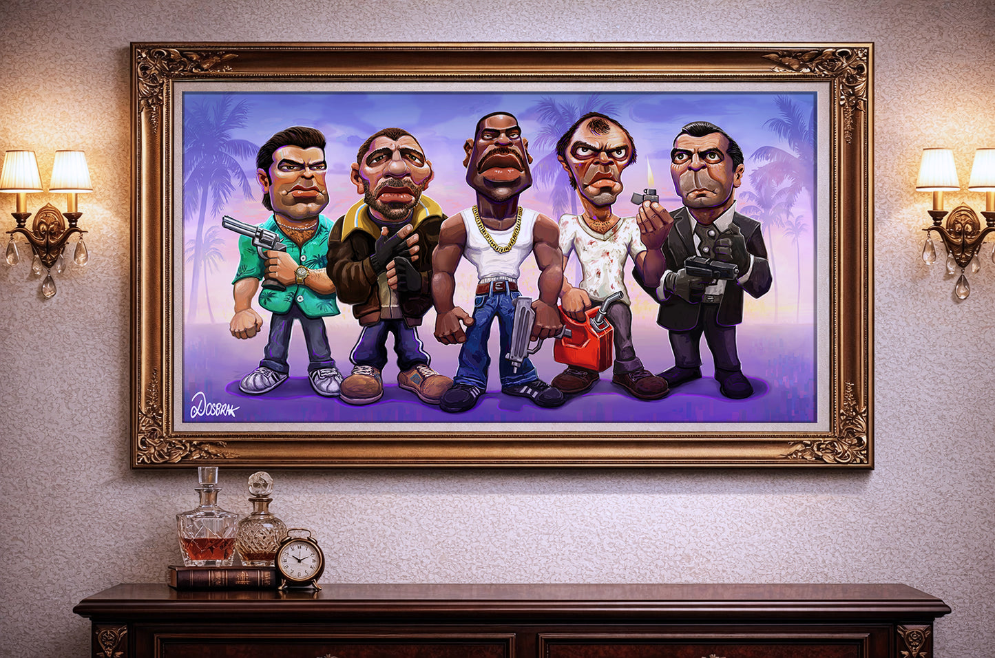 Grand Theft Artwork - Limited