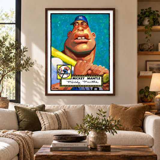 Mantle 1952 - Limited Print