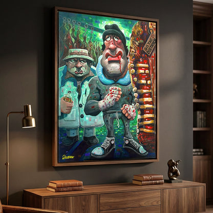 Meathouse Rocky - Original Painting