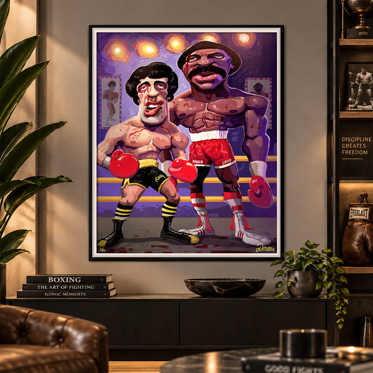 Rocky & Apollo II - Limited Print