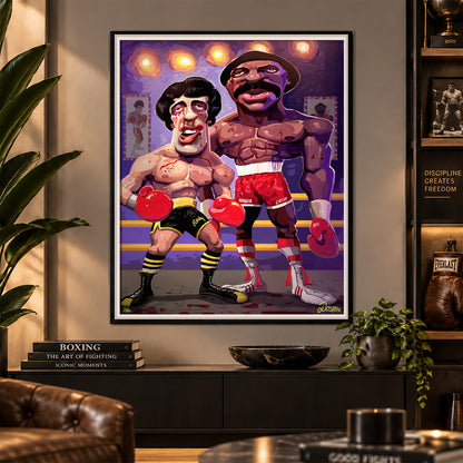 Rocky & Apollo II - Limited Print