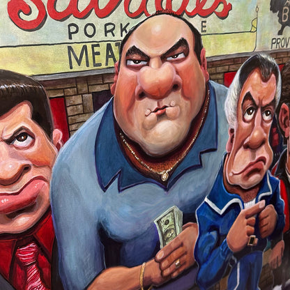 Satriales Sopranos - Original Painting