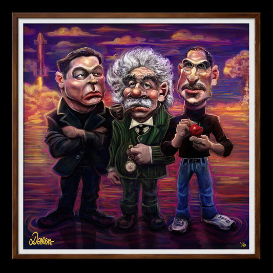 Visionaries (Musk, Einstein, Jobs) - Limited