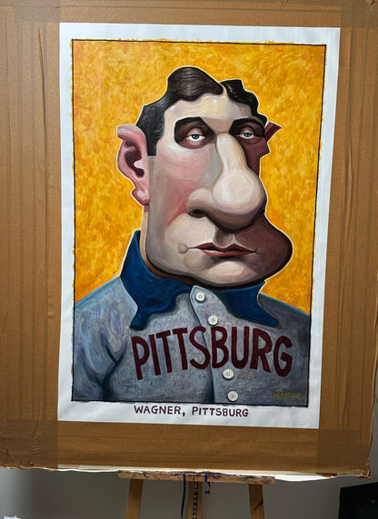 Wagner T206 • 48x32in • Original Painting