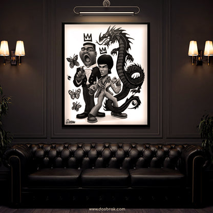 Muhammad Ali & Bruce Lee Crown Collection - Limited