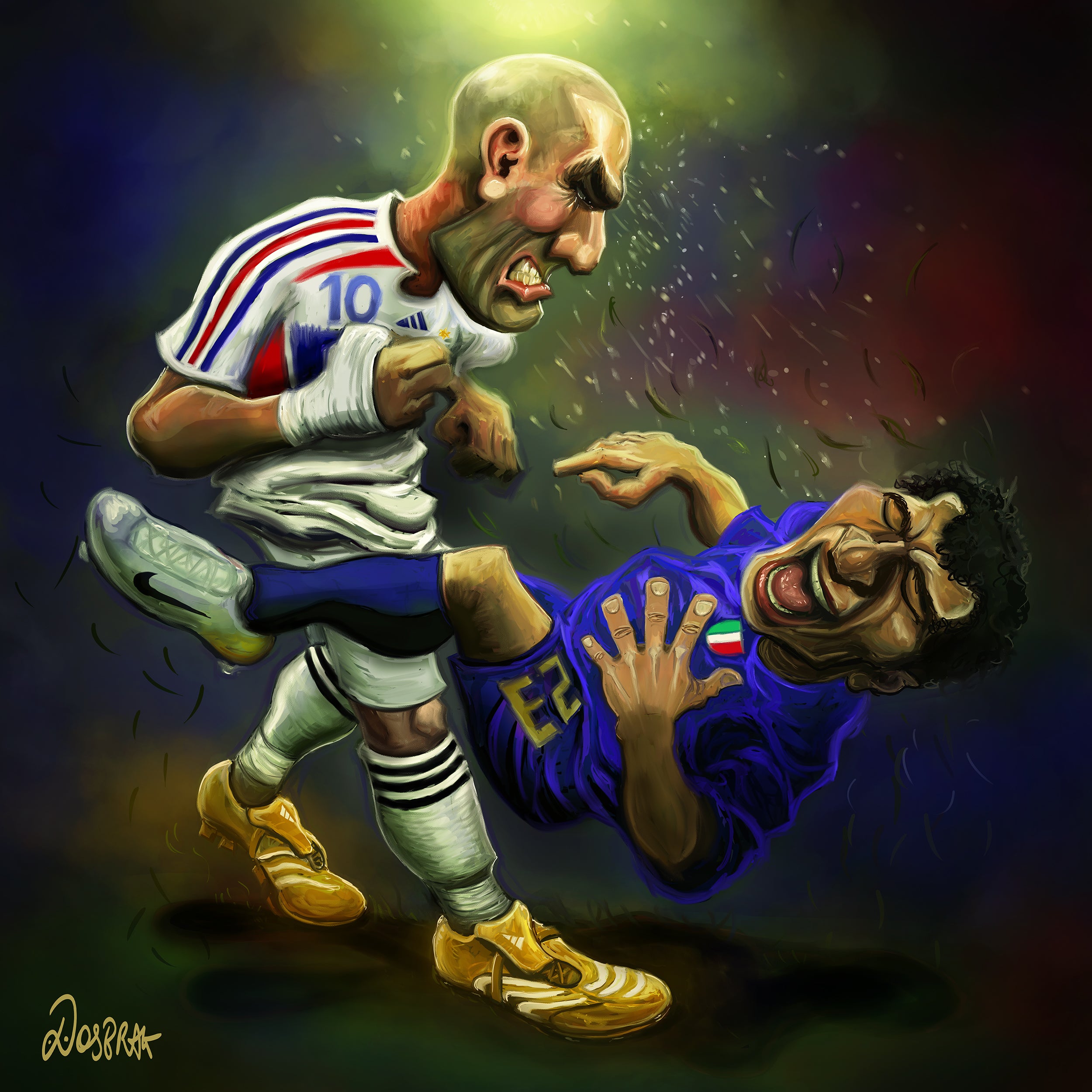 Zidane Headbutt Animated