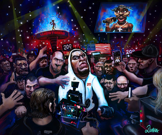 'Westside' Nate Diaz Tupac UFC Walk - Limited