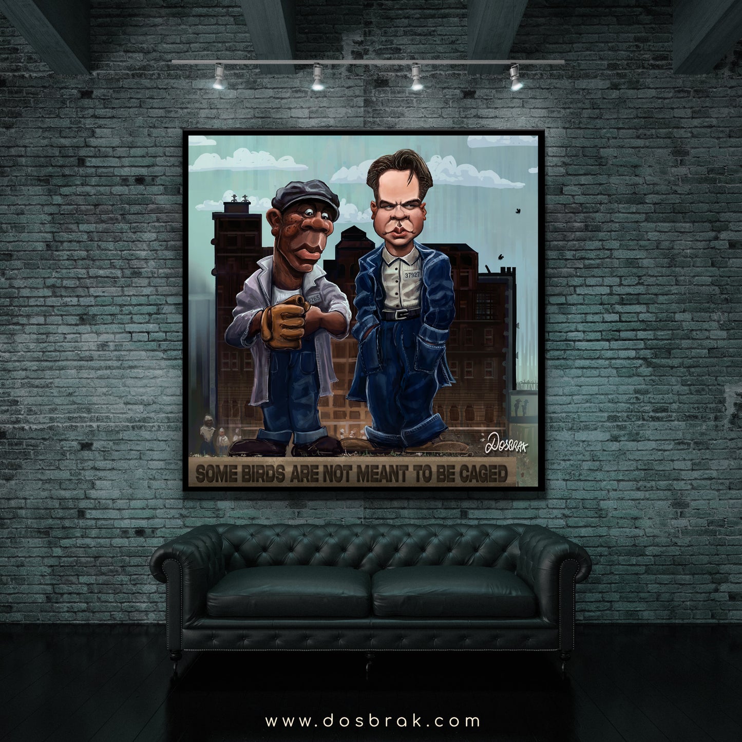 Caged Birds Shawshank Redemption - Limited