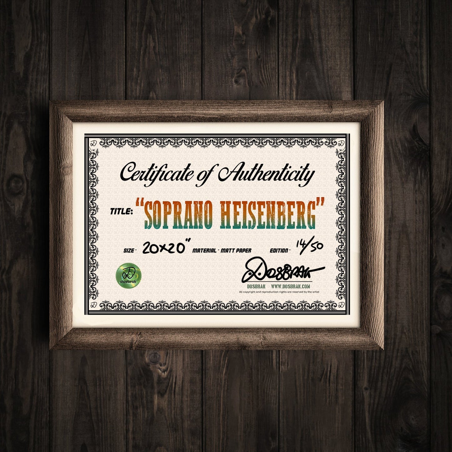 Soprano Heisenberg - Limited