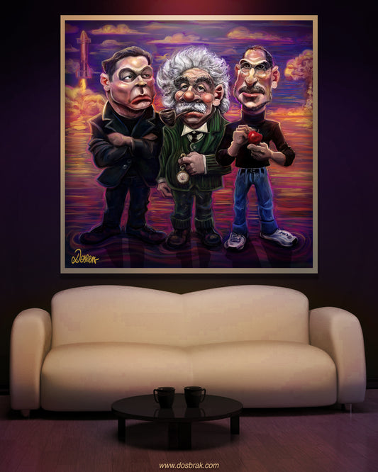 Visionaries (Musk, Einstein, Jobs) - Limited